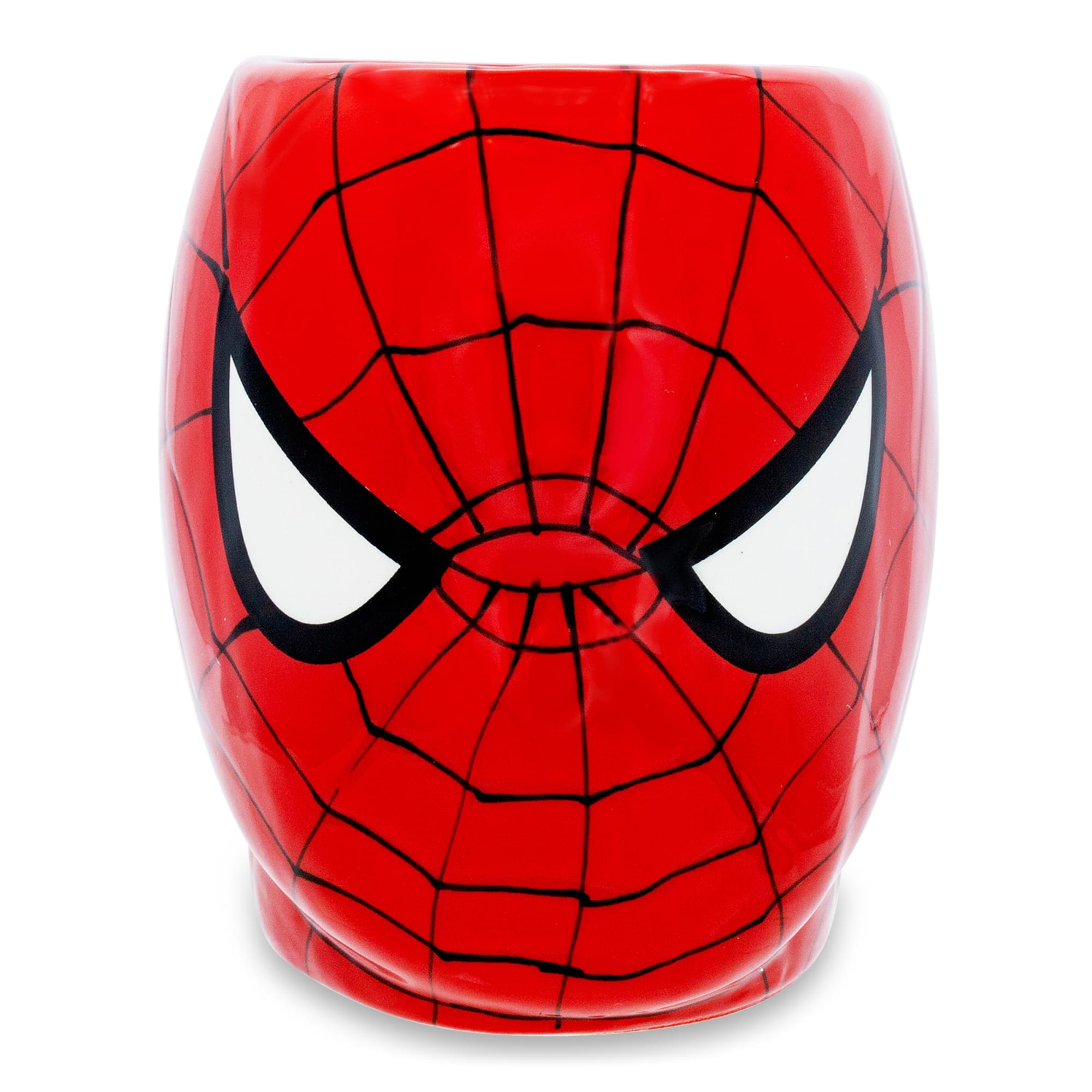 Marvel comics Spider-Man Mask 3D Sculpted ceramic Mug  Holds 20 Ounces