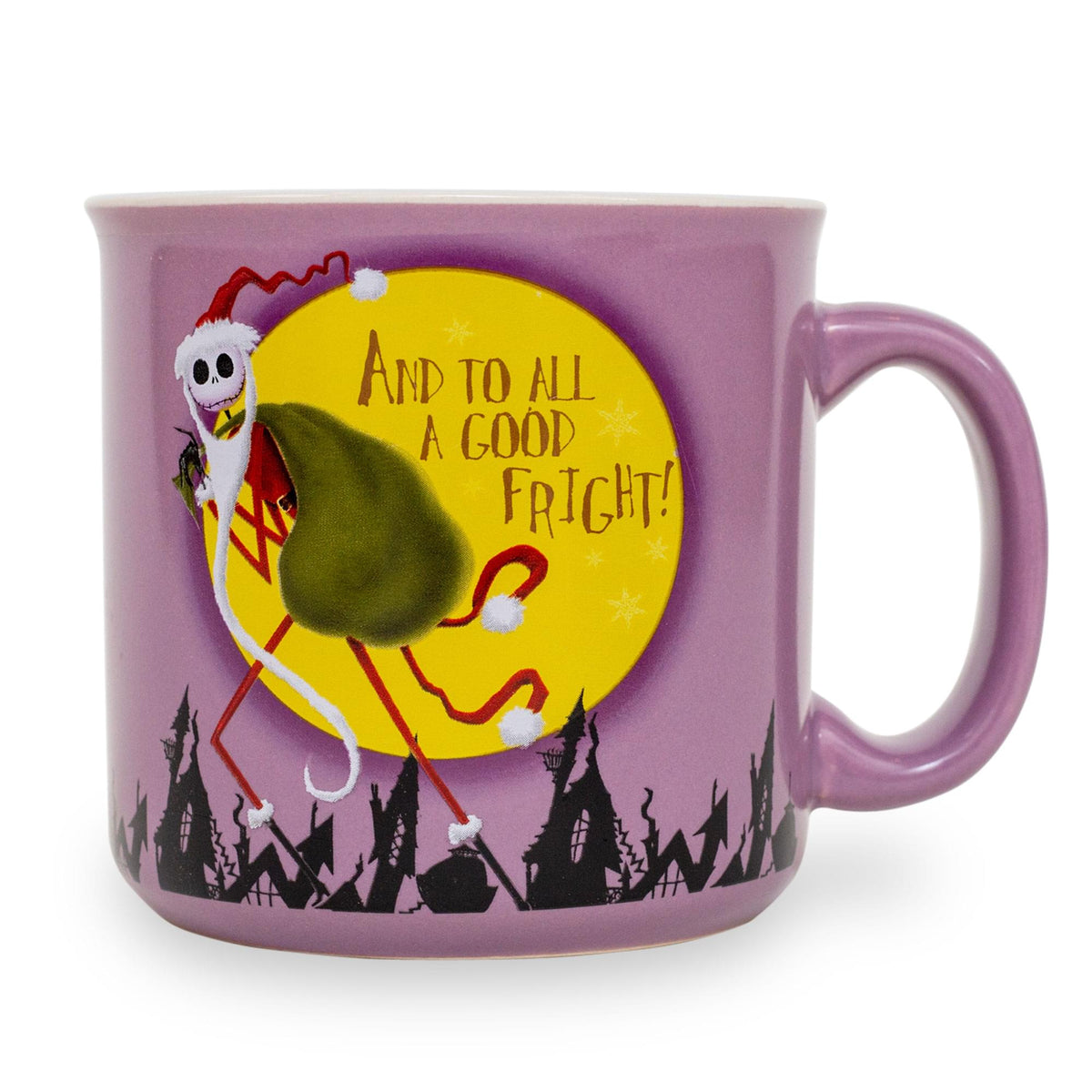 Disney The Nightmare Before christmas Santa Jack ceramic camper Mug  20 Ounces