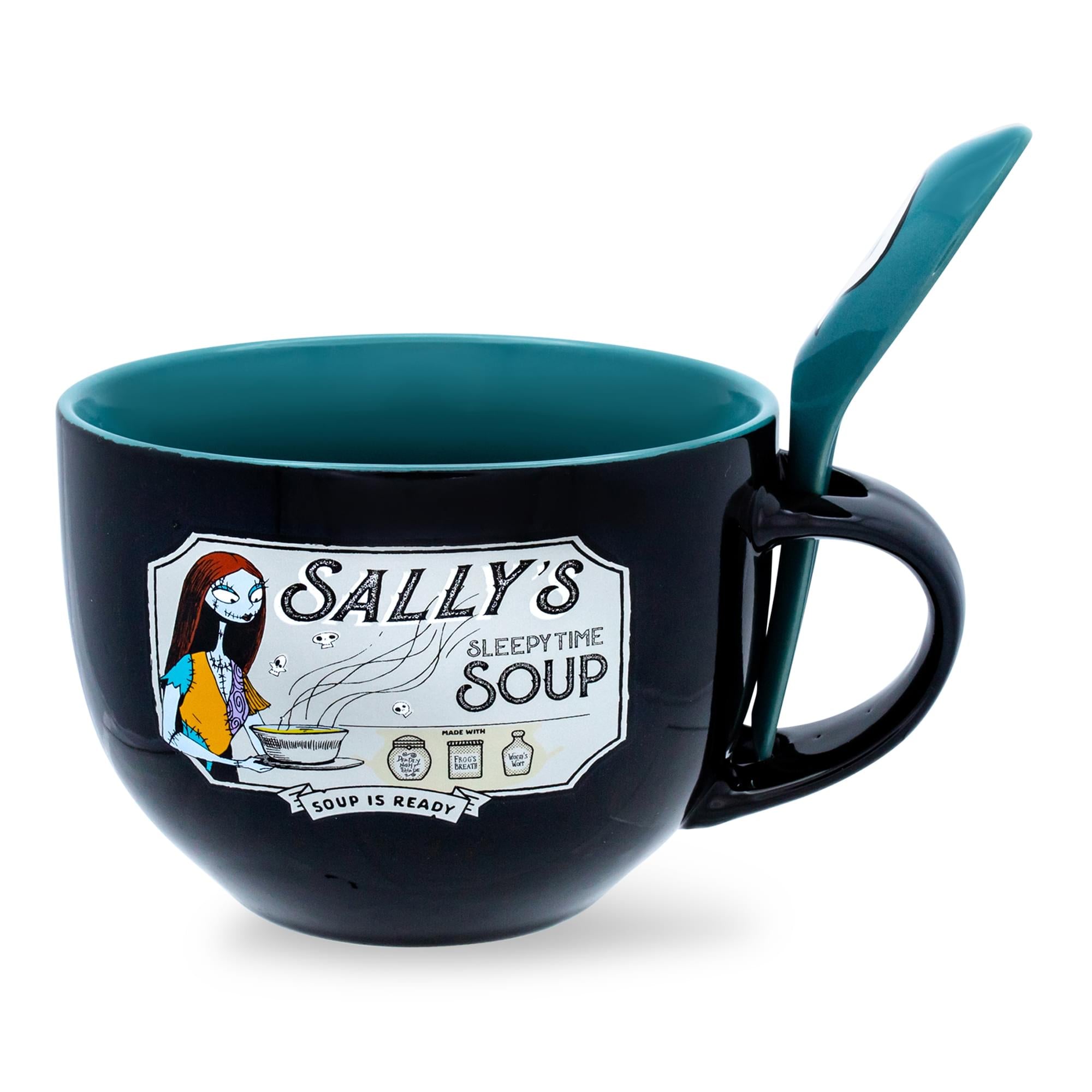 Disney The Nightmare Before Christmas Sallys Sleepy Time Ceramic Soup Mug
