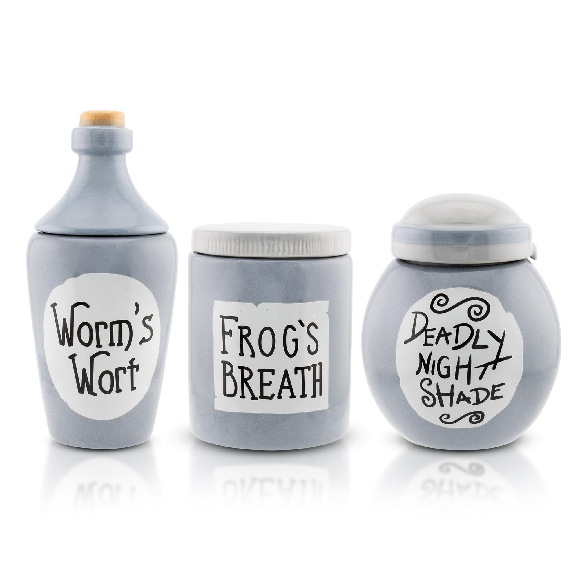 Disney The Nightmare Before Christmas Sallys Mini Storage Jars 3-Piece Set