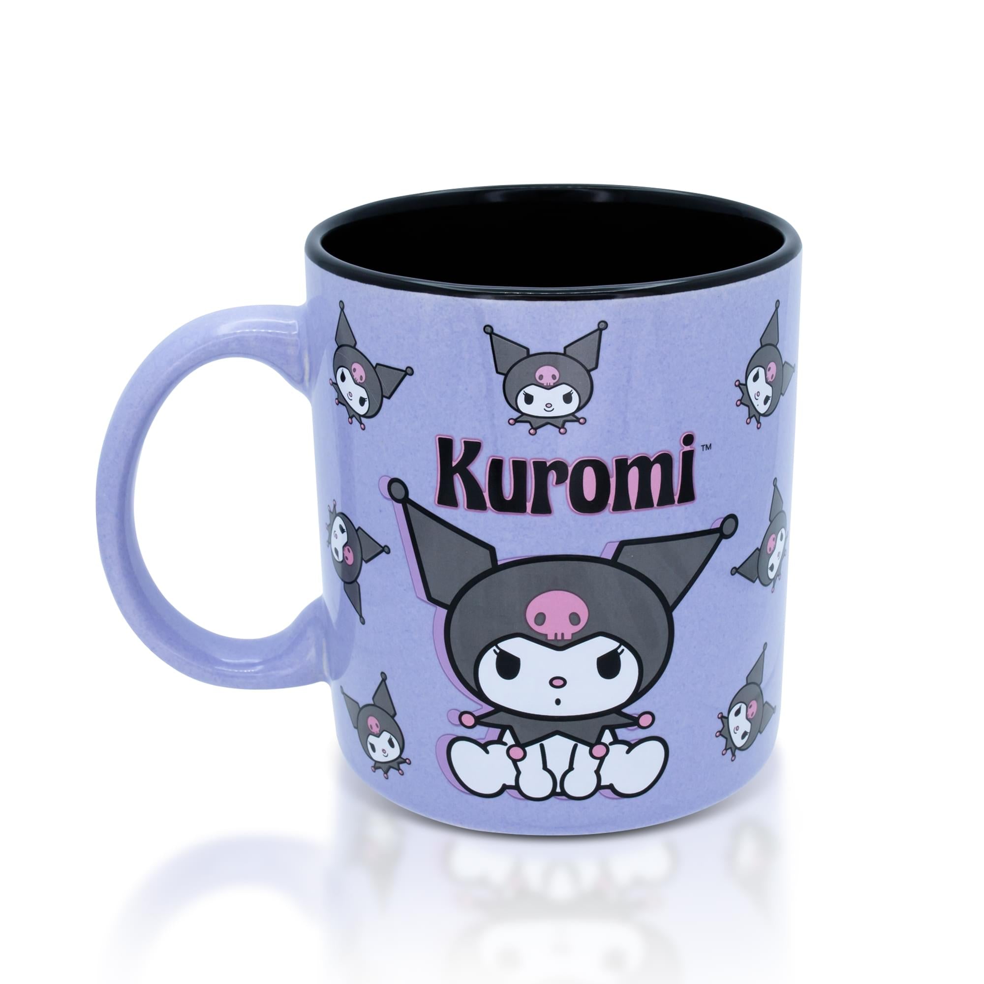 Sanrio Kuromi Purple ceramic Mug  Holds 20 Ounces