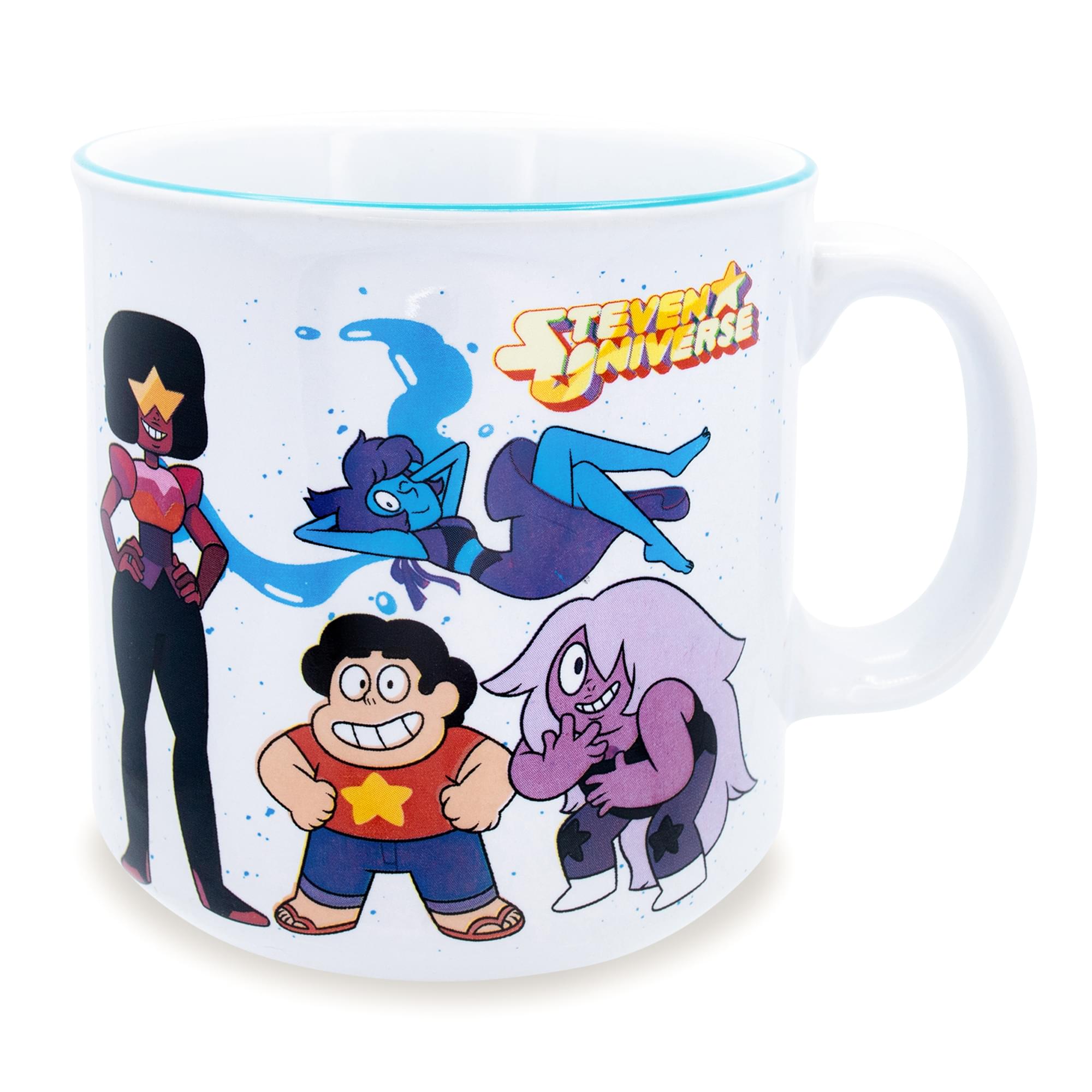 Steven Universe Crystal Gems Ceramic Camper Mug  Holds 20 Ounces