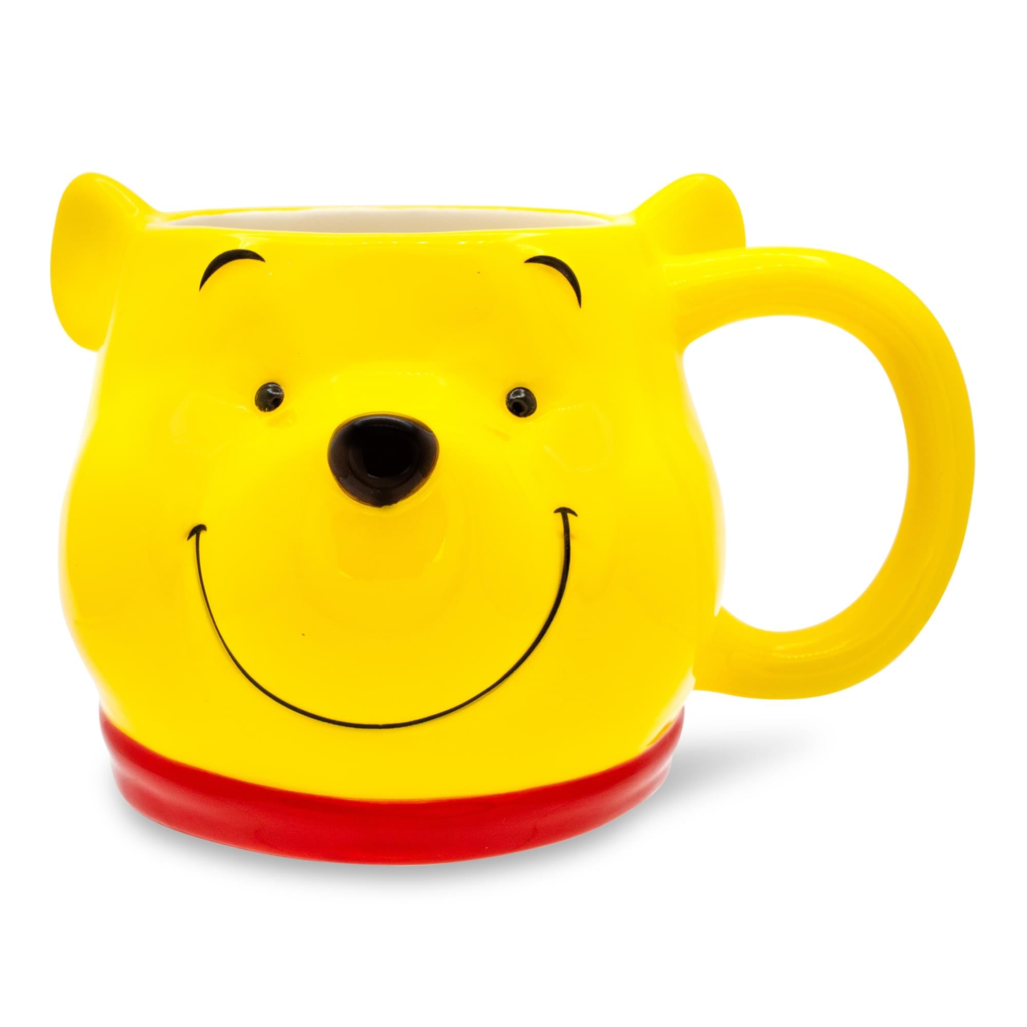 Disney Winnie the Pooh 3D Sculpted ceramic Mug  Holds 20 Ounces