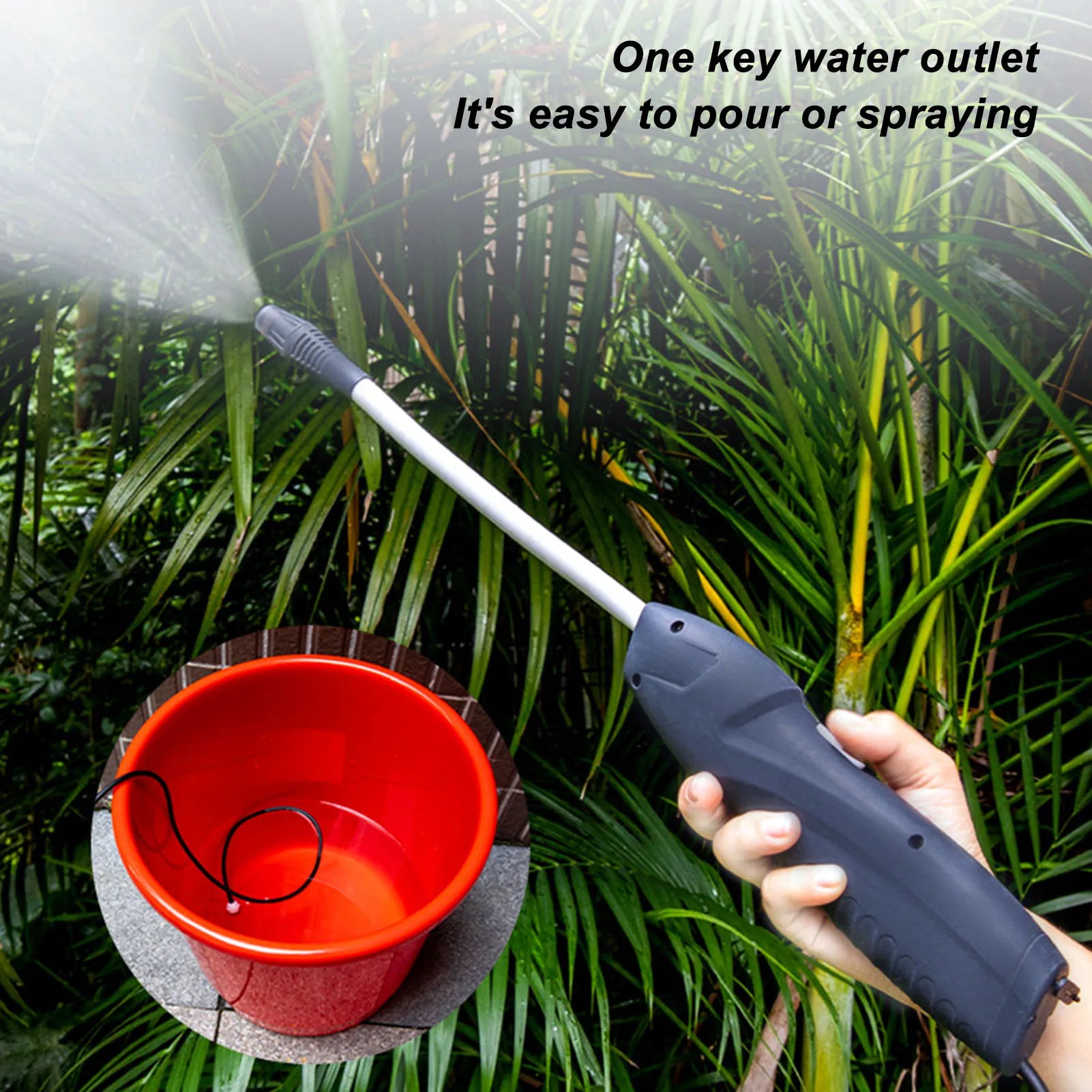 Electric Sprayer Modes  Comfortable Handle Portable Rechargeable Electric Garden Sprayer Rechargeable Chemical Sprayer