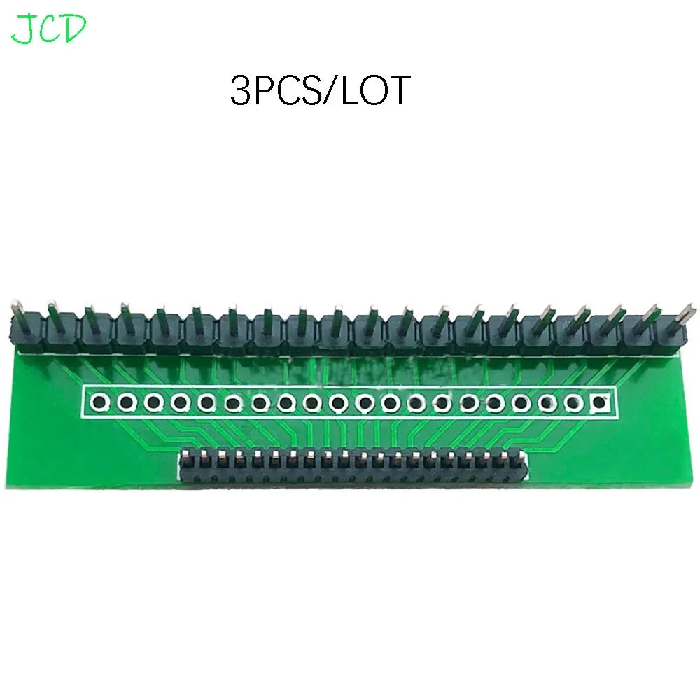 3PCS For Single And Double Row Pin PCB Adapter Board 1.27/2.0/2.54mm With  Spacing Of 10P/20P For Mutual Conversion 0.05/0.1Inch