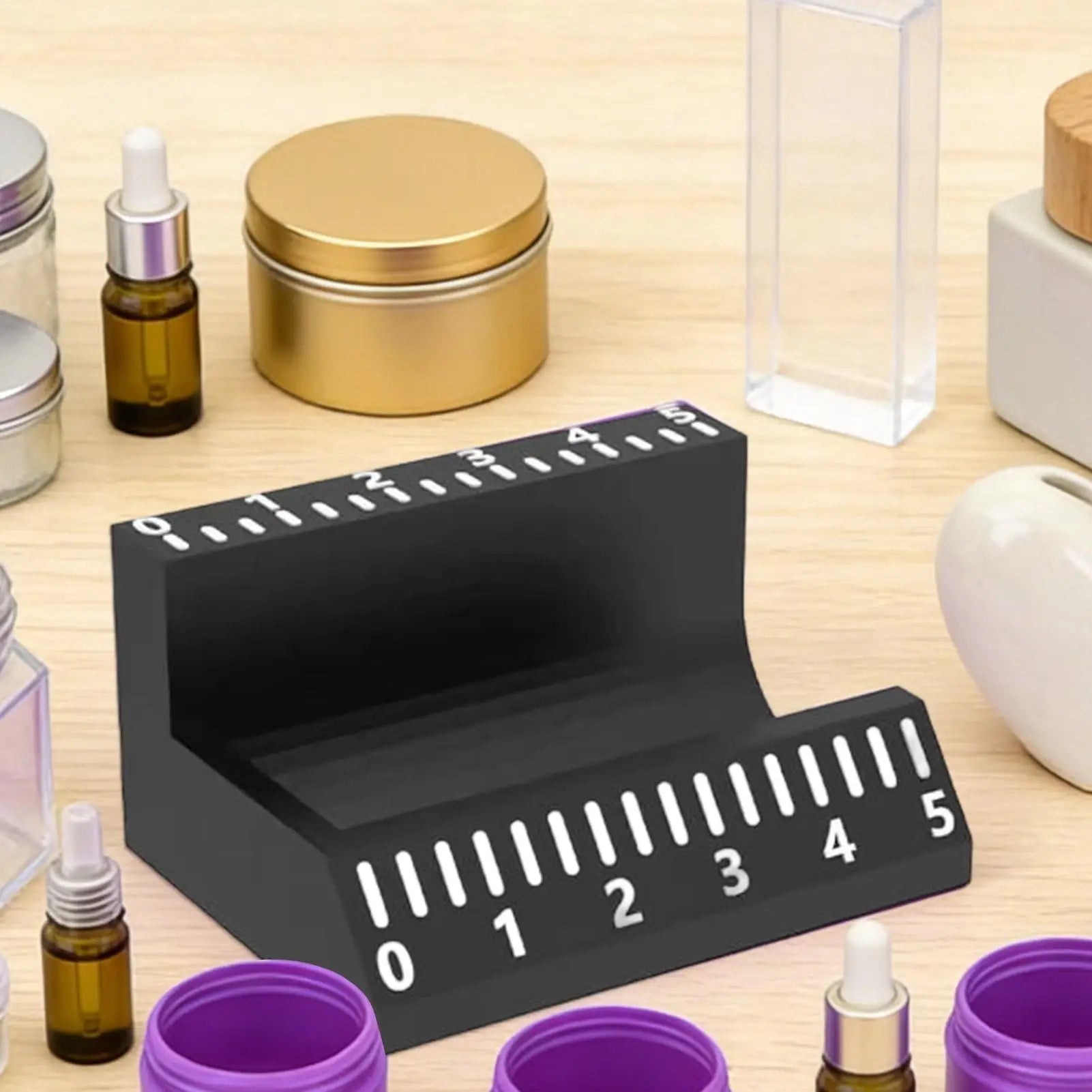 3ml/10ml Vial Label Applicator Easy Alignment Precise Application Sticker Alignment Tool Time-Saving Reusable Labeling Tools