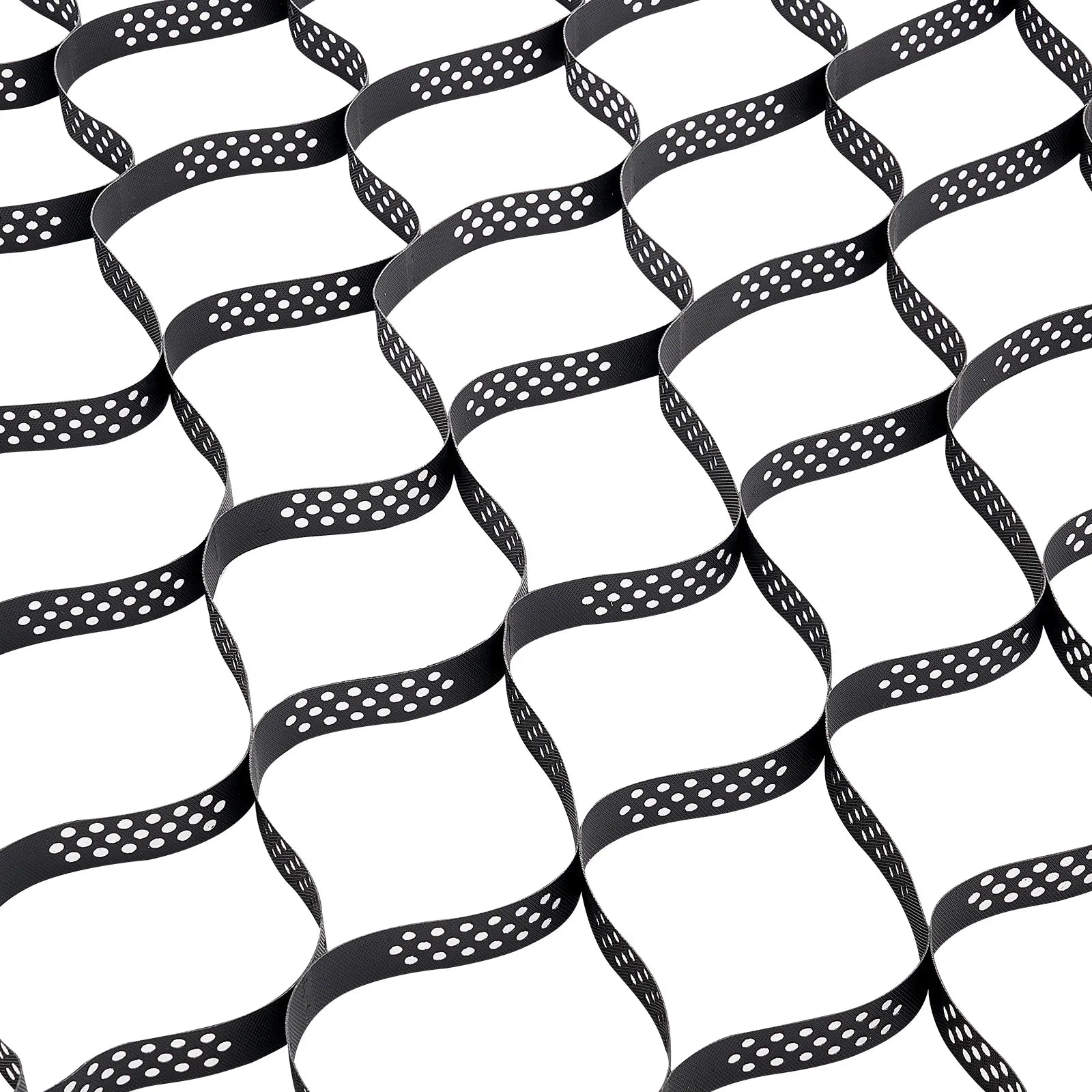 SucceBuy Gravel Grid 2Inch Depth 16.4x6.5FT/5000x1980mm 1880 LBS Per Sq ft Permeable Geo Grids Driveway Stabilization for Patio