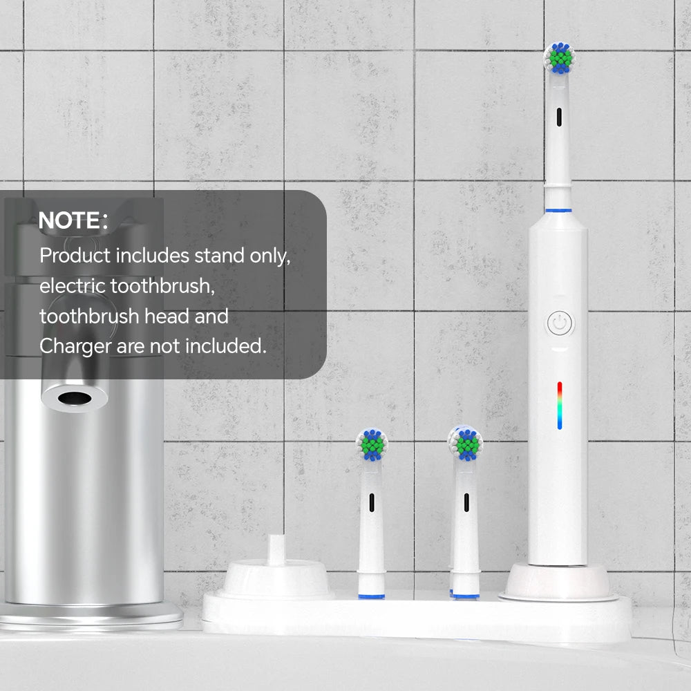 Toothbrush Holder for Oral B Pro and D Series Electric Toothbrush, Toothbrush Heads Stand Base for Oral B Electric Toothbrushes
