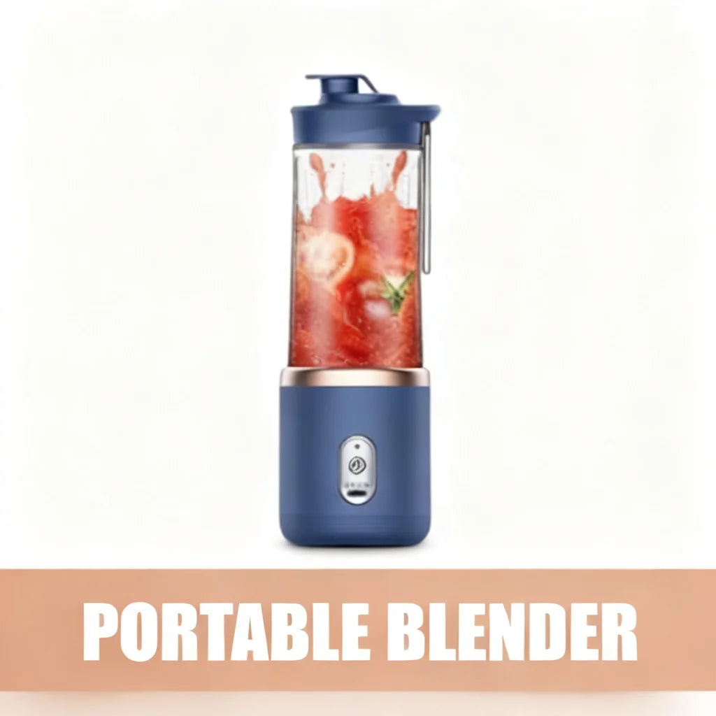 Portable Blender USB Rechargeable Electric Blender Cup for Smoothies and Shakes Travel Office Work Top Rated 2026