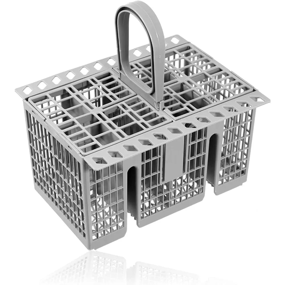 Dishwasher Cutlery Basket  for Hotpoint 99673-8729,C00257140 C00386607,Compatible with G-E, Whirl-pool, Sam-sung, BO-SCH