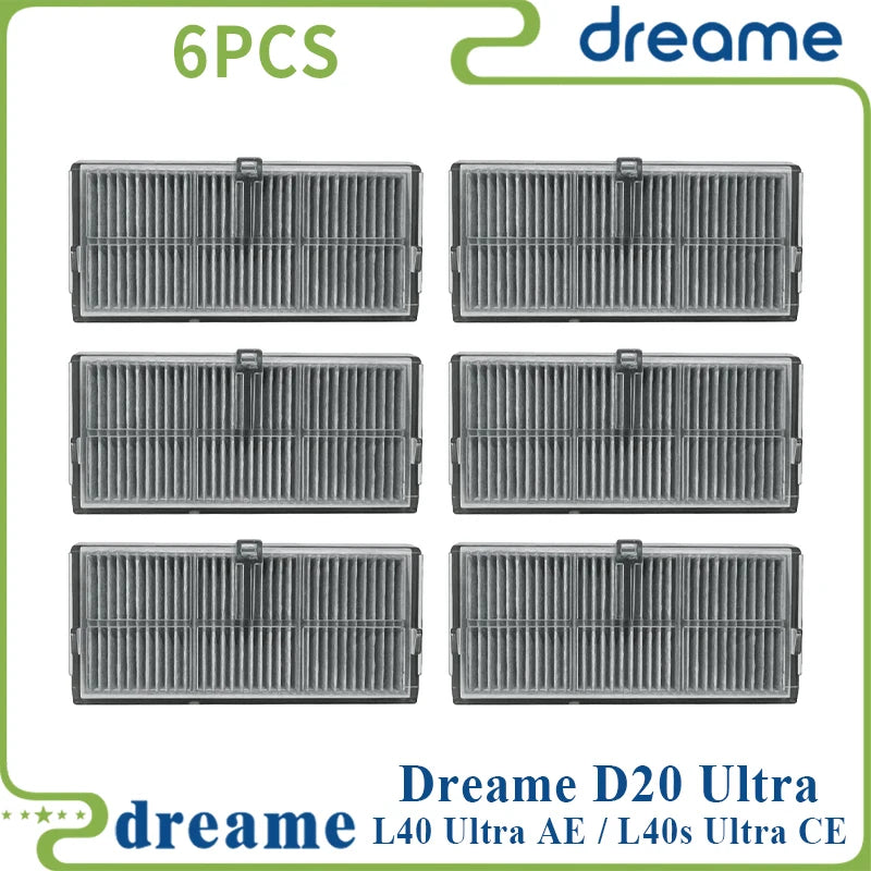 Fit For ( Dreame L40 Ultra AE / Dreame L40s Ultra CE / Dreame D20 Ultra ) Vacuum Parts Main Side Brush Filter Mop Cloth Dust Bag