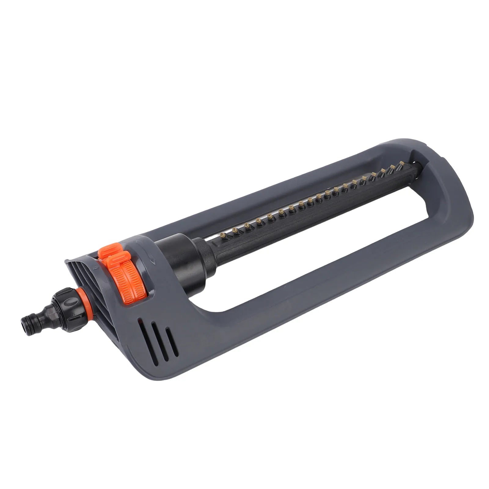 19 Holes Lawn Sprinkler 4 Spray Modes Garden Water Oscillating Sprinkler with Weighted Base for Yard Garden Lawn