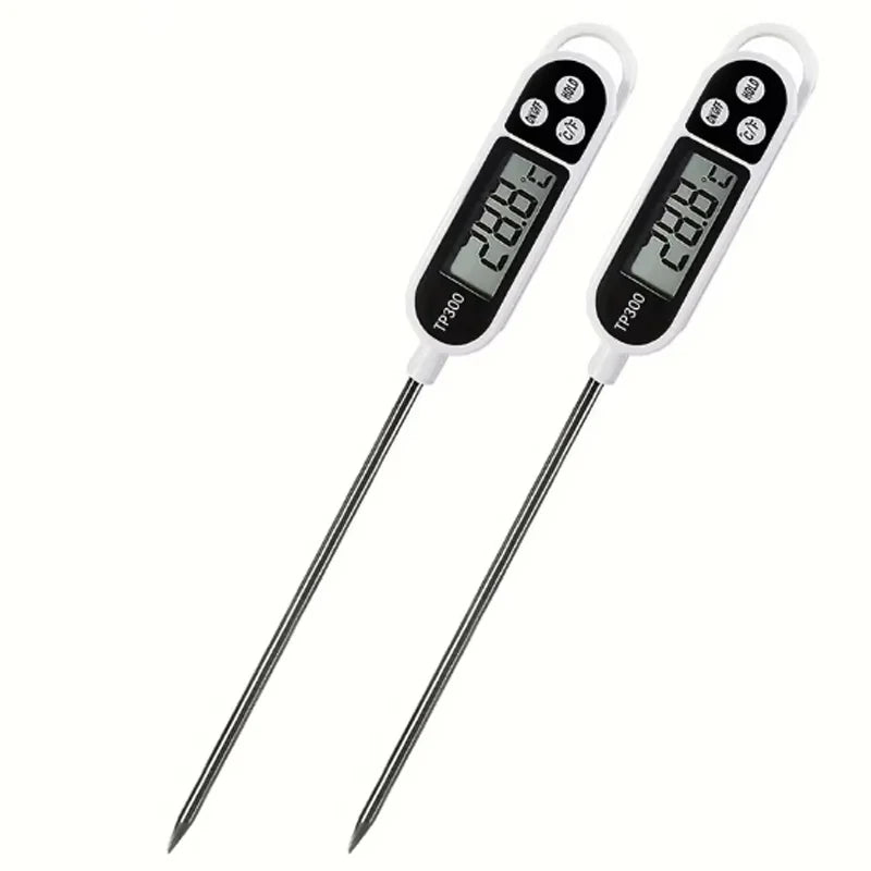 1-10P Digital Kitchen Food Thermometer TP300 Water Oil Thermometer for Meat Cooking Food Probe BBQ Electronic Oven Kitchen Tools