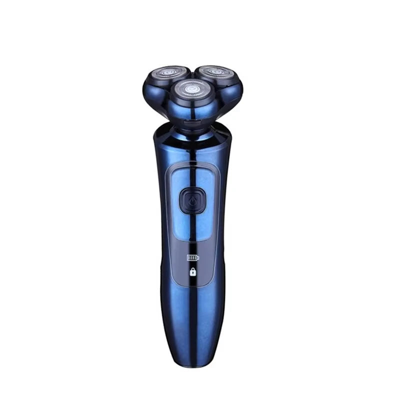 Electric Shaver Rotary Shaver Electric Razor Beard Trimmer Rechargeable Hair Cutting Shaving Machine Clipper for Men Waterproof