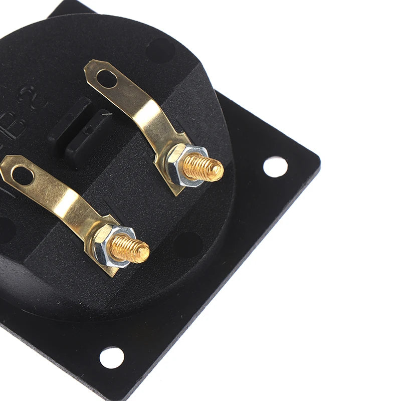 Speaker Terminal Cup Round Spring Cup Subwoofer Plug Car Stereo Terminal Connector Subwoofers Boxes 57*57mm