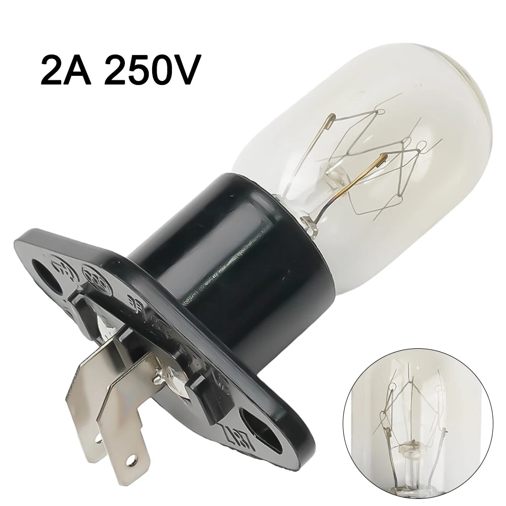 1 Pcs Microwave Ovens Light Bulb Lamp Globe 250V 2A Fit For Most Brand For Midea For Microwave Oven Kitchen Parts