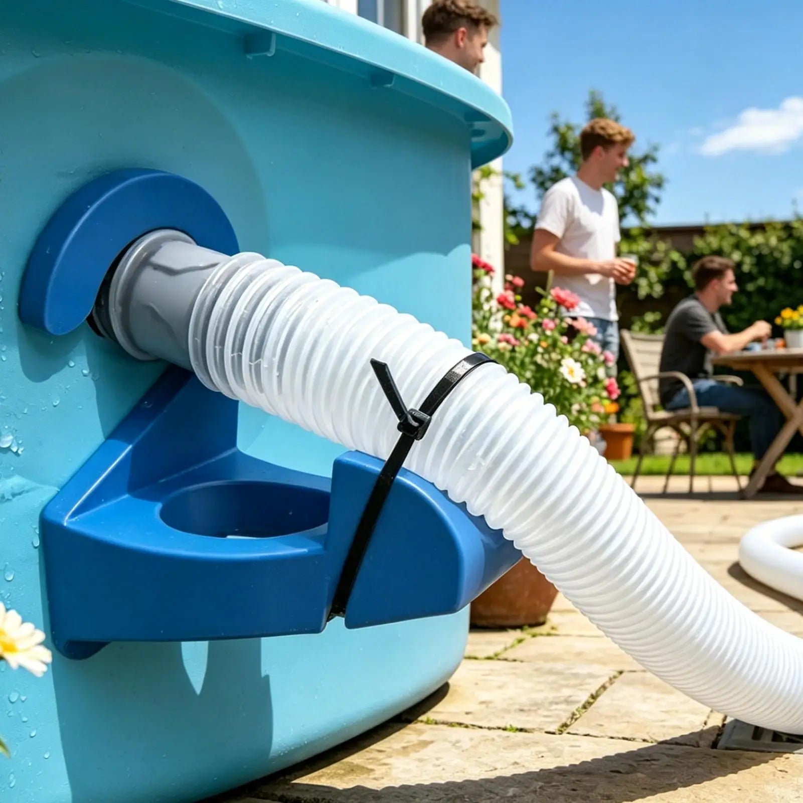Pool Pipe Holders 3Pcs Nonslip Leakproof Tube Hanger for Indoor Outdoor Garden Farm Beach Party Patio Lawn Yard Deck Backyard