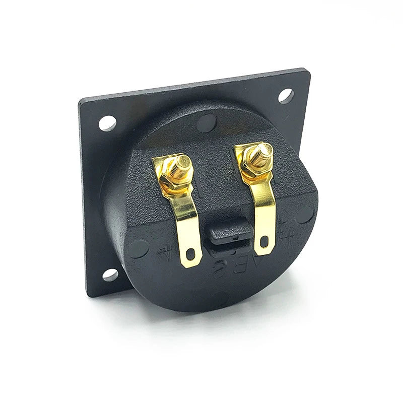 Car Stereo Speaker Box Terminal Round Spring Cup Connector Subwoofer Plug Speaker Terminal Cup Round Spring Cup Subwoofer Plug
