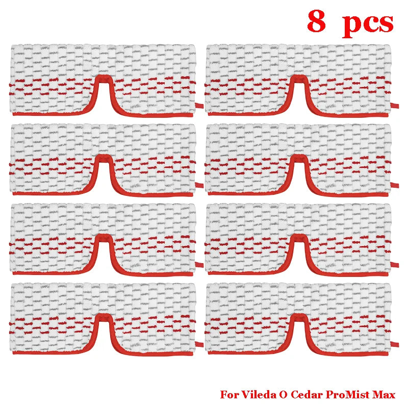 Replacement Cleaning Mop Cloths for Vileda Promist MAX Microfiber Floor Mop Pads Rag Spare Part Washable Accessories