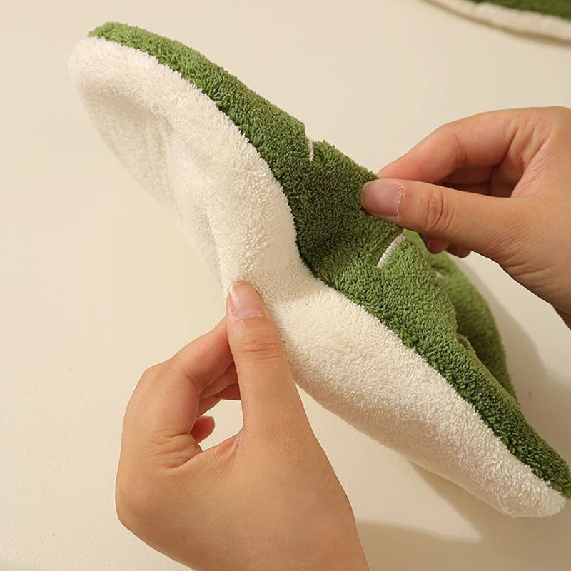 Ultra-Absorbent Plant Towels Quick-Dry Hand Towel Bathroom Kitchen Towel Tropical Leaf Design Hand/Thumb Towel with Hanging Loop