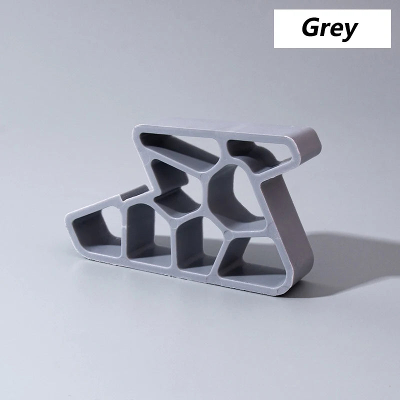 Heavy Duty Door Stopper Non-Slip Balcony Window Door Wedge Easy Install for Home Office Bathroom Kitchen, Track Lock & Anti-Slam