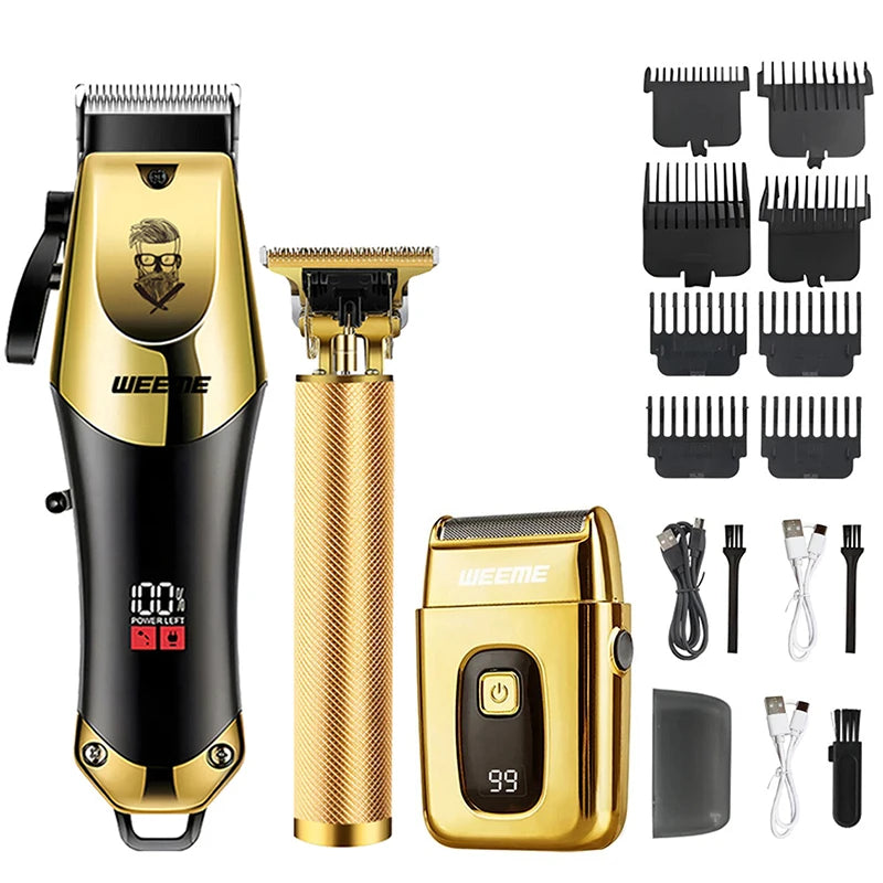 2026 New Arrival！Professional USB Rechargeable Hair Clipper & Beard Trimmer, Cordless, Ideal Gift For Men