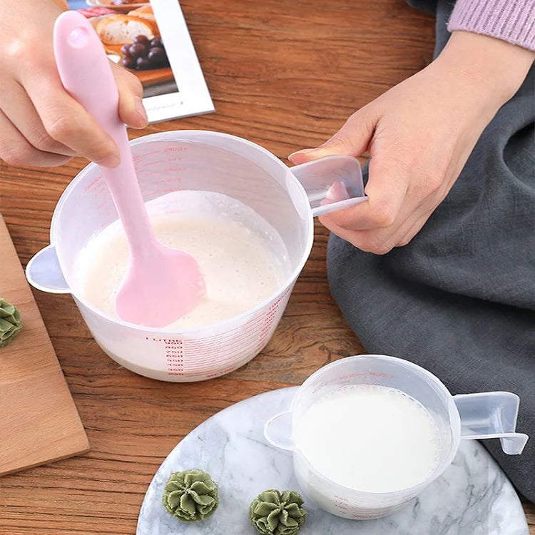 250/500/1000ML Measuring Cups Easuring Cup Plastic Jug Digital Kitchen Tools Scale Baking Tools Timer Accessories FK037