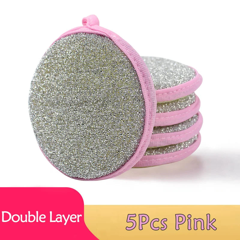 5/10/20Pcs Double Side Dishwashing Sponge Dish Washing Brush Pan Pot Dish Wash Sponges Household Cleaning Kitchen Tools