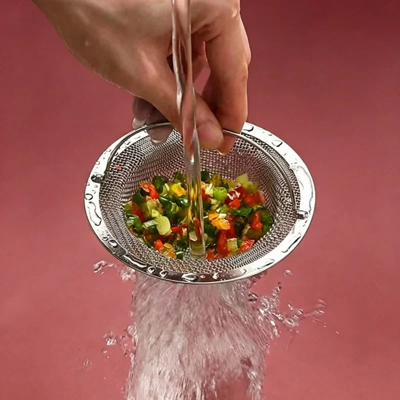 Stainless Steel Kitchen Sink Filter Garbage Food Residue/Hair Catcher Keep Your Bathtub for Kitchen Bathroom Accessories