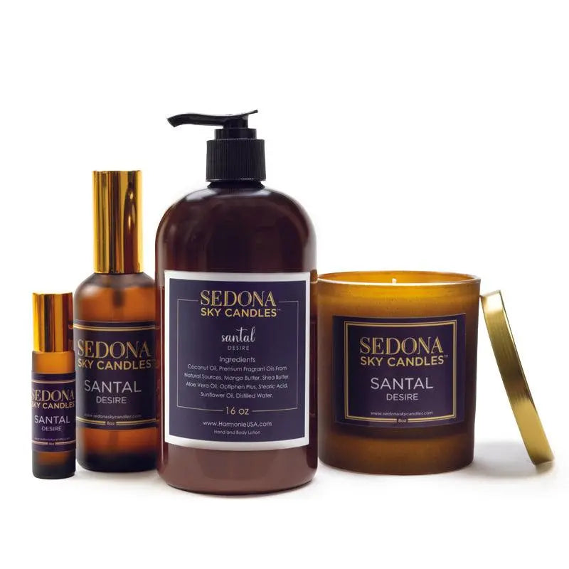 Santal Fragrance Ensemble- Rose Musk Scent Collection | Harmonie