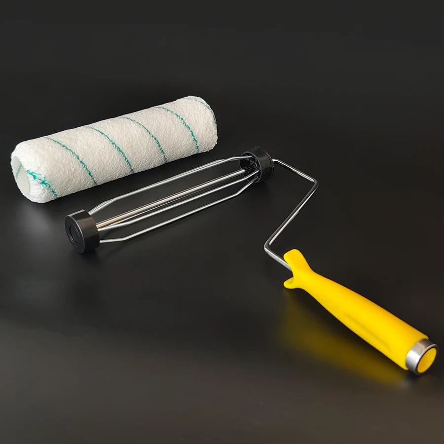 10PCS 9-inch X 1.5' Woven Microfiber Cage Paint Roller with Medium Pile