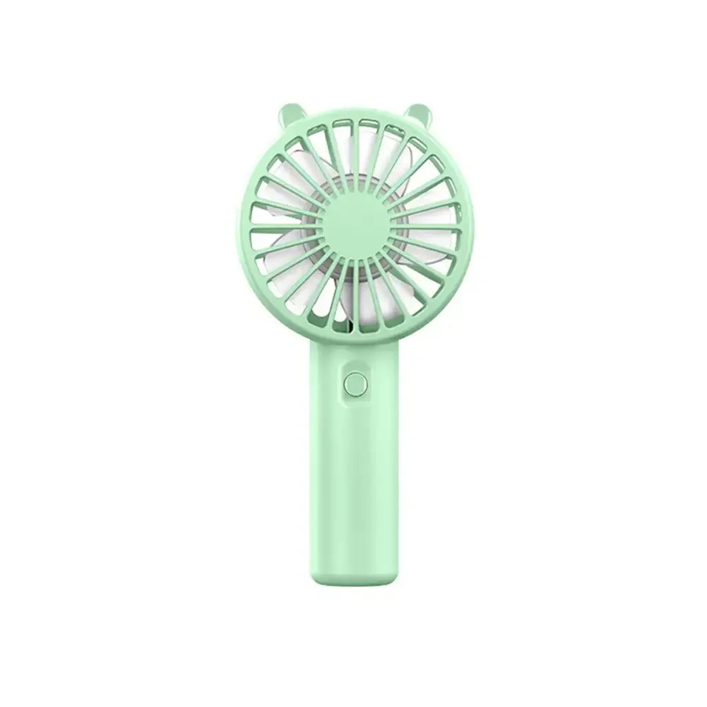 Mini USB Charging Handheld Fan Desktop Small Fan With Mobile Phone Holder Portable And Simple Outdoor Small Fan