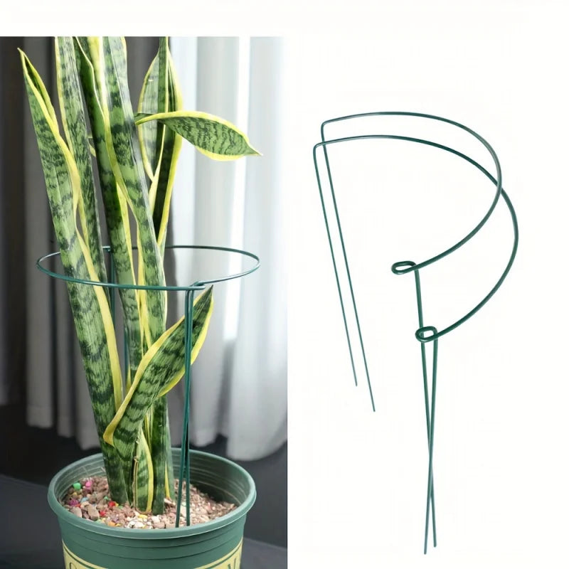 10PCSPlant Support Frame Climbing Vine Frame Gardening Bracket Tomato Cucumber Climbing Frame Household Flower Pot Fixed Support
