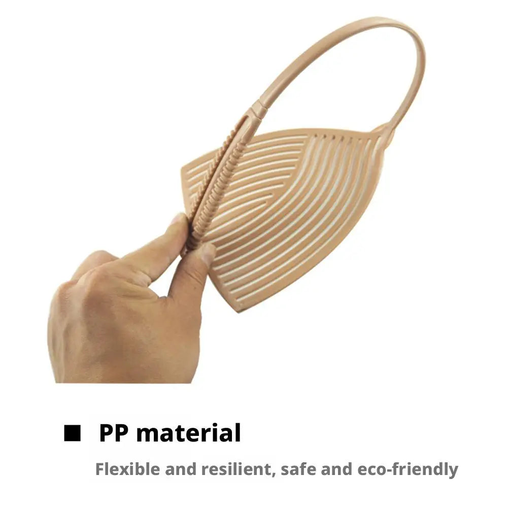 Thickened Striped plastic fly swatter Long Handle Insect Mosquito Mosquito Killer Repellent Tool Home Kitchen Daily Tool