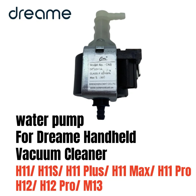 Original water pump for Dreame H11/ H11S/ H11 Plus/ H11 Max/ H11 Pro/ H12/ H12 Pro/ M13 Handheld Vacuum Cleaner Spare Parts
