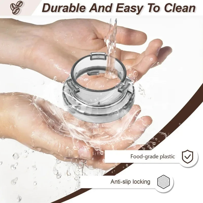 54mm Dosing Funnel for Breville Barista And Bambino Espresso Machines - Prevents Coffee Grounds Spill over Espresso Dosing Tool
