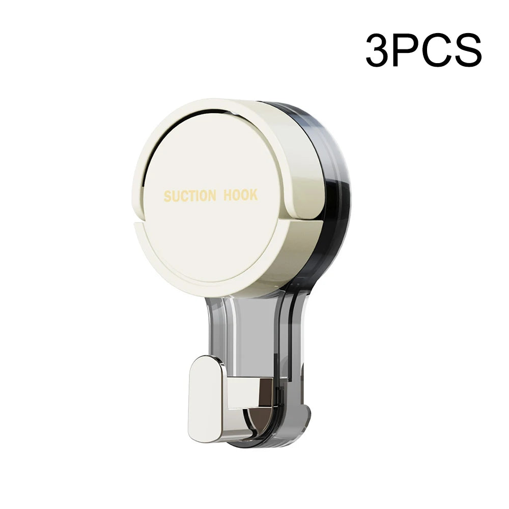 Strong Vacuum Suction Hooks Traceless No-Drilling Adhesive for Home Bathroom Kitchen Door Back Toilet Area Purpose Strong Hold