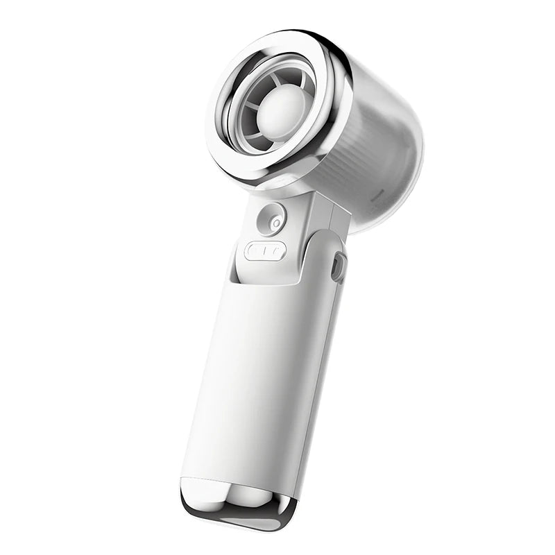 Mini Small Fan Water Mist Spray Fan 3600mAh 5 Speeds Portable Handheld Foldable Neck Hanging Type-C Rechargeable Humidifier Fans