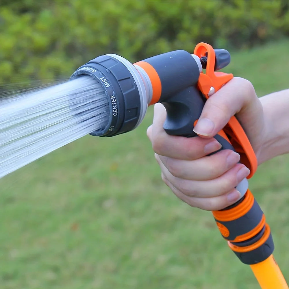 High-Pressure Garden Spray Gun for Outdoor Watering - Adjustable Nozzle, Multi-Purpose Sprinkler Head for Outdoor Landscaping