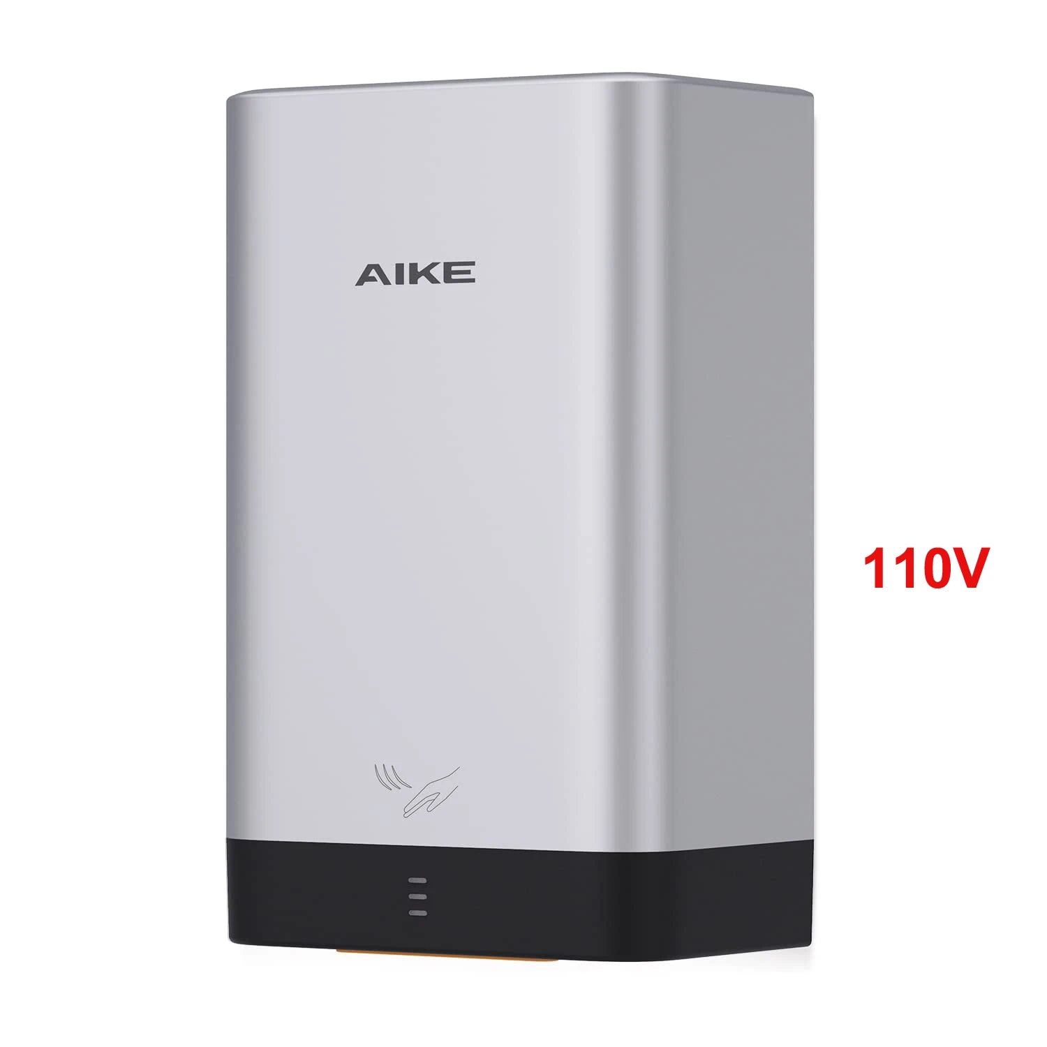 AIKE Automatic Wall Hand Dryers Portable Mini Hand Dryer Washroom Drying Hands 10-15s Quick Drying 900W 110V or 220V AK2822