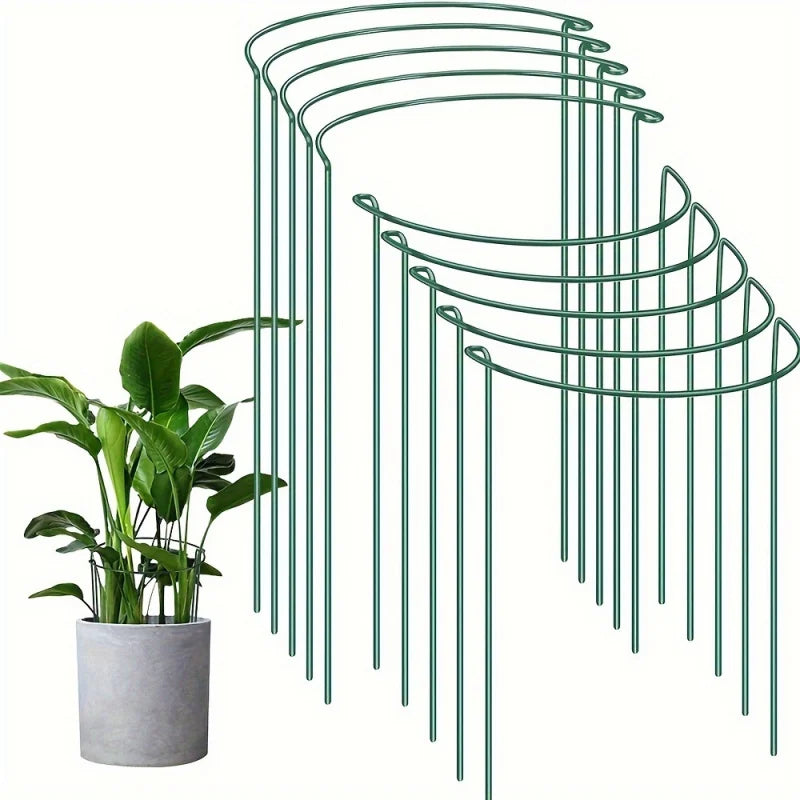 10PCSPlant Support Frame Climbing Vine Frame Gardening Bracket Tomato Cucumber Climbing Frame Household Flower Pot Fixed Support