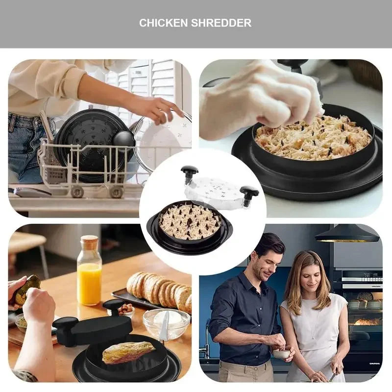 Shred Machine Better Than Bear Claws Meat Shredder for Pulled Pork Beef Cooked Chicken Vegetable Kitchen Tool Meat Grinders