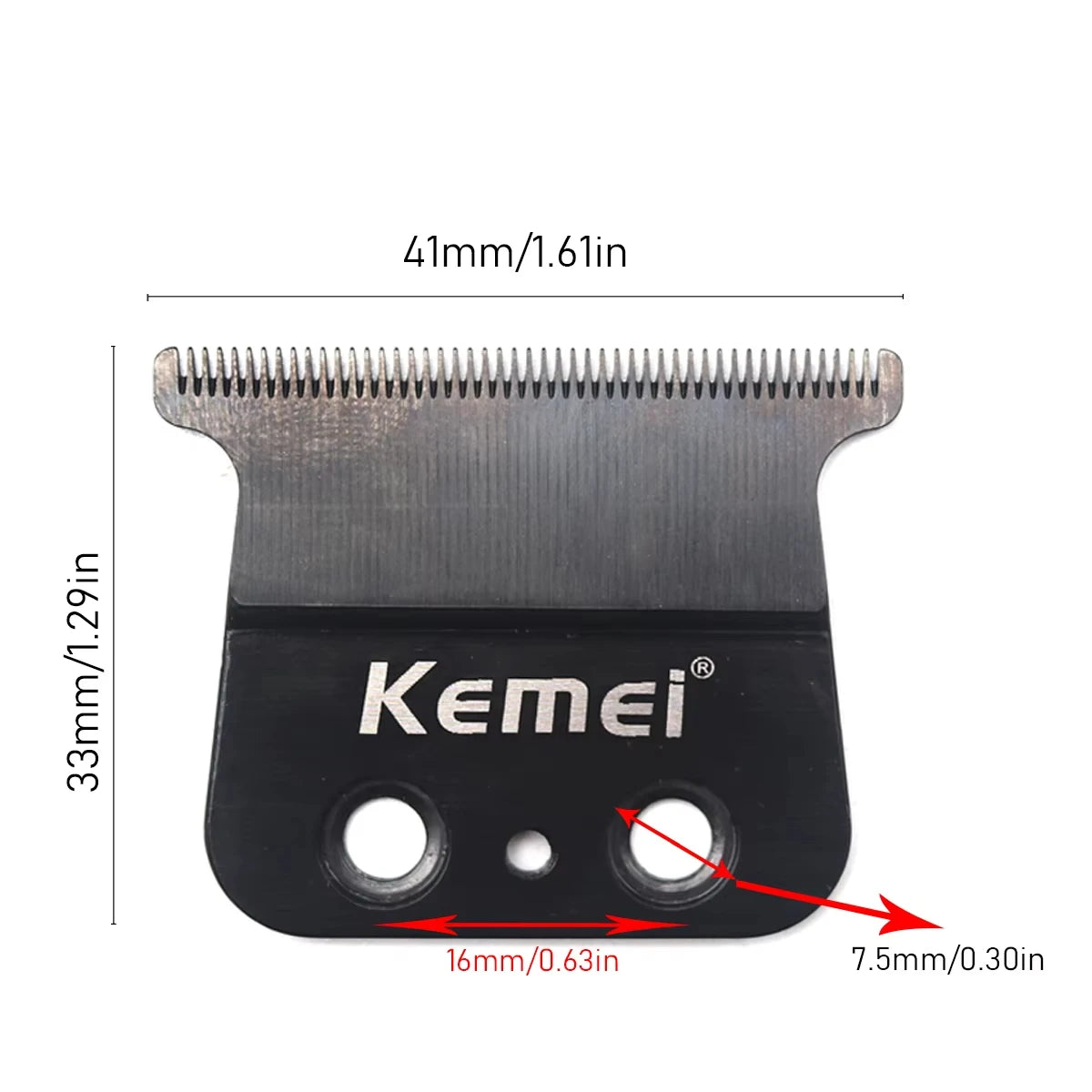 Original Replaceable Blade Cutter Head for Kemei KM-2293 Professional Hair Clipper 0mm Blade Hair Cutting Machine Accessories