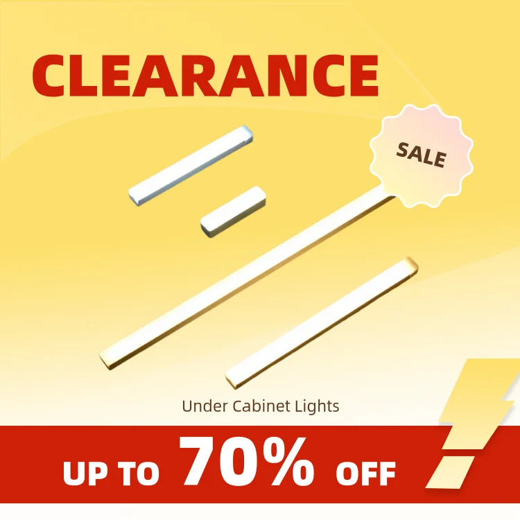Clearance_Night Lights Motion Sensor Wireless LED Lamp USB Rechargeable Magnetic For Wardrobe Room Closet Kitchen Aisle Tube Det
