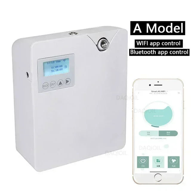 Fragrance Device for Home Hotel Waterless Aroma Diffuser 300ml WIFI Control Essential Oil Diffuser Timer Function Aromatic