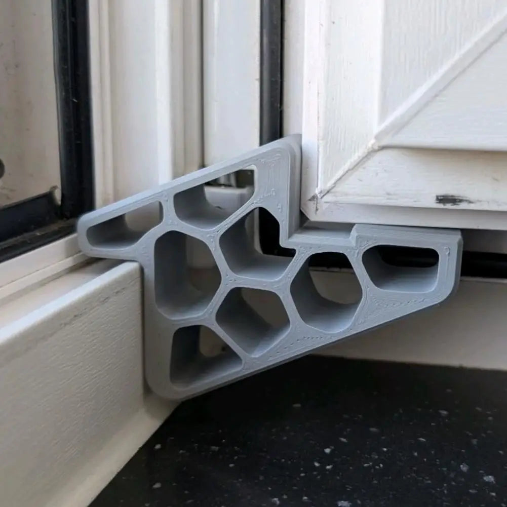 Heavy Duty Door Stopper Non-Slip Balcony Window Door Wedge Easy Install for Home Office Bathroom Kitchen