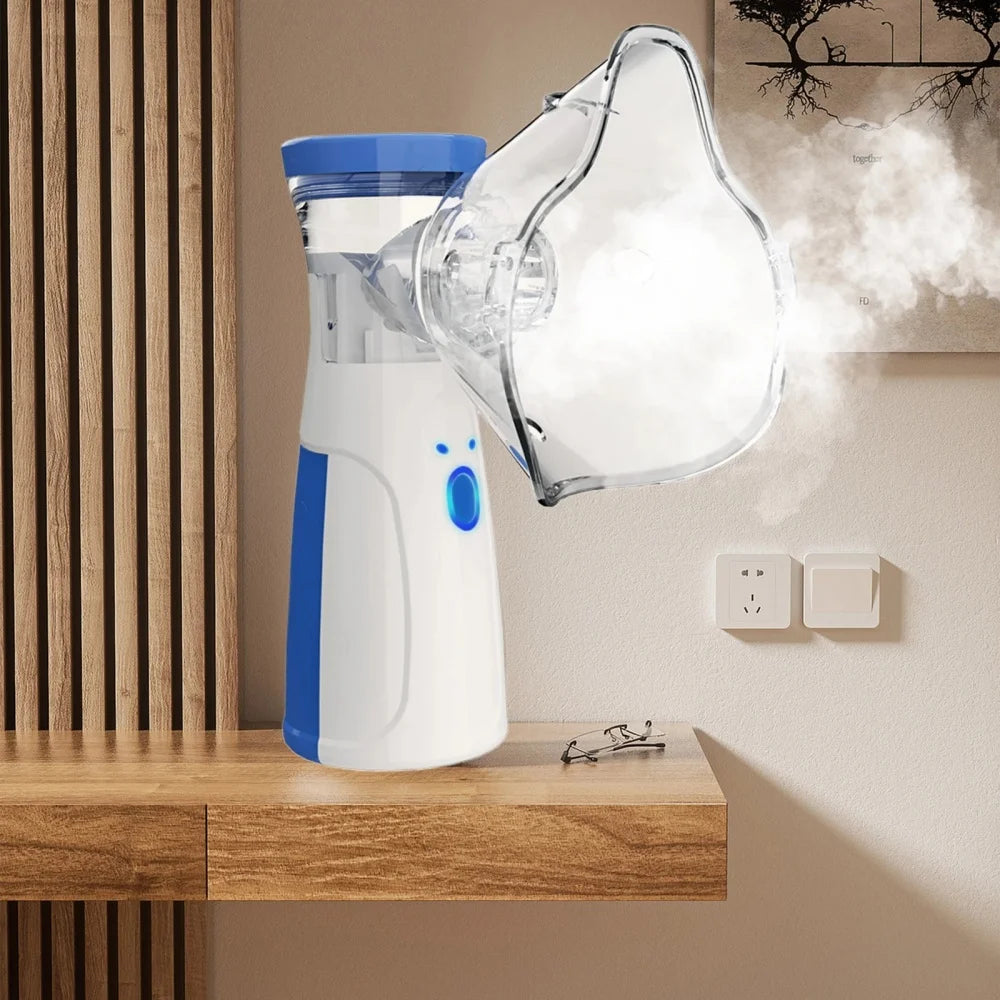 Mini Revitalize Facial Steamer and Humidifier 2-in-1 Nano Ion Mist for Skin Moisturizing Tool Air Moisturizing with Water Tank