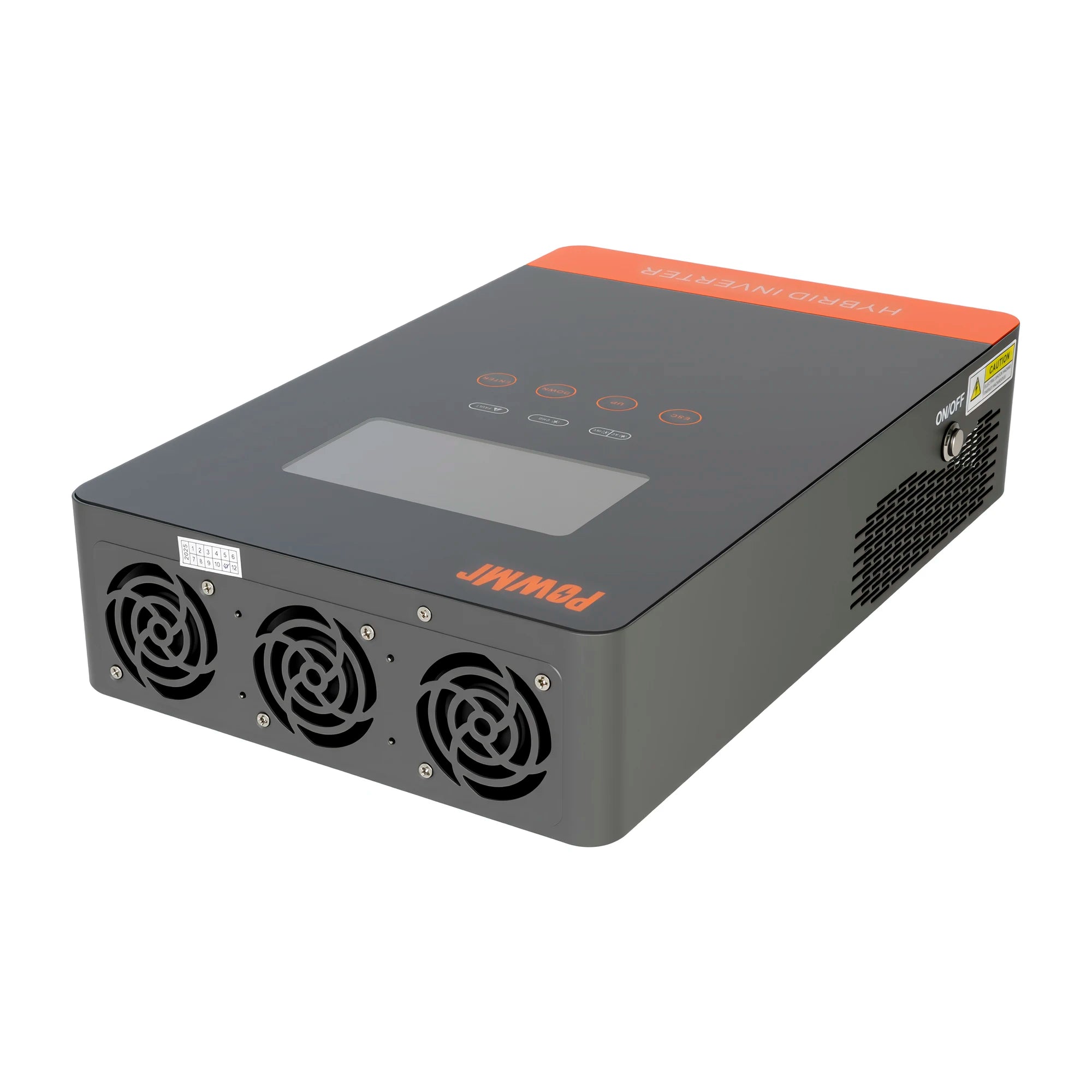 PowMr 4000W Hybrid Solar Inverter 24V to 110V Off Grid Inverter Work without Battery with MPPT 140A Solar Battery Charger