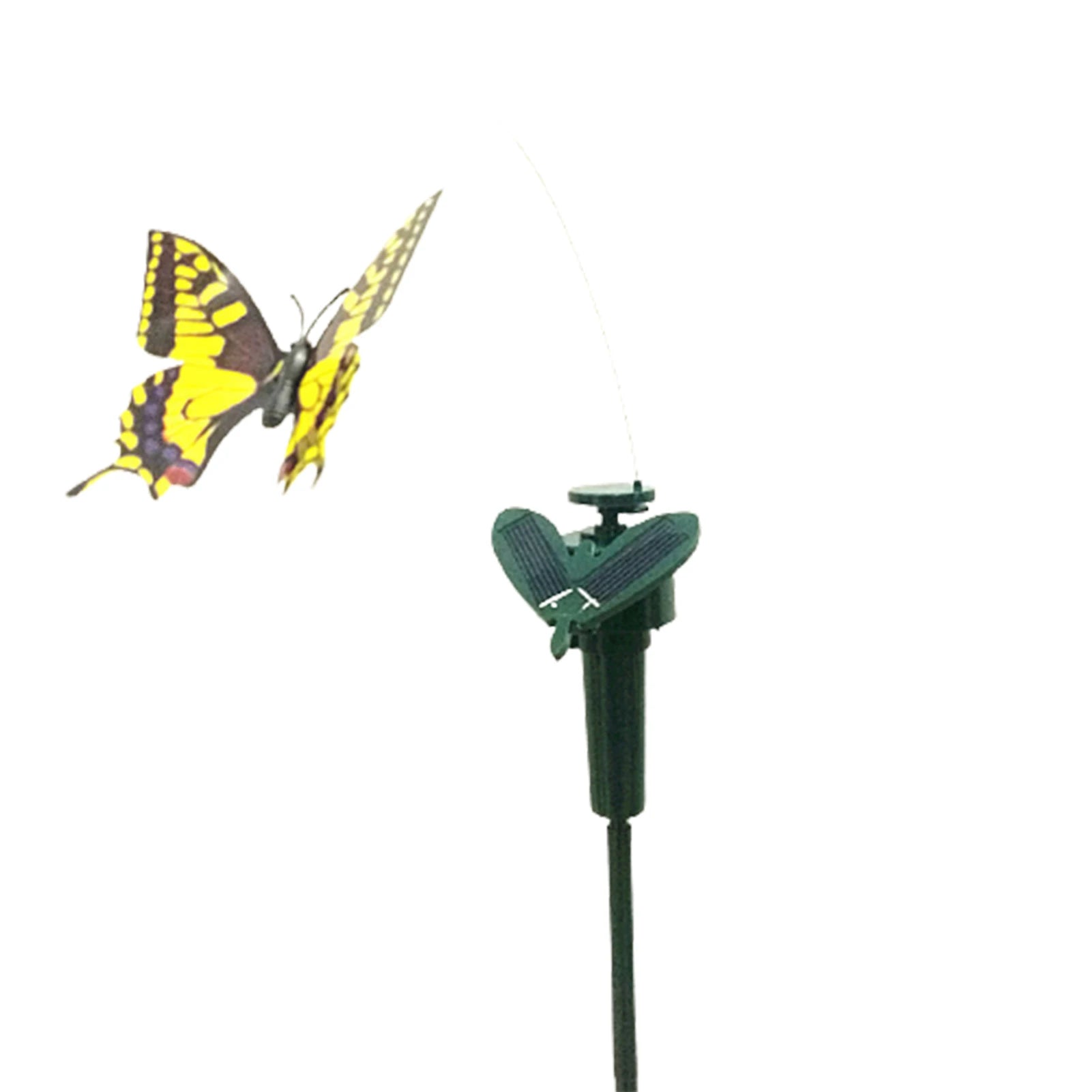 Dancing Fluttering Butterflies Hummingbird Yard Decor Solar Powered, Dancing Fluttering Butterflies For Your Potted Plant Yard
