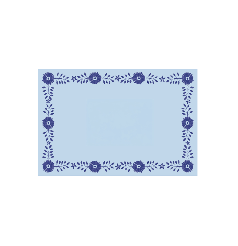 Josephine Daisy Paper Placemat Pad
